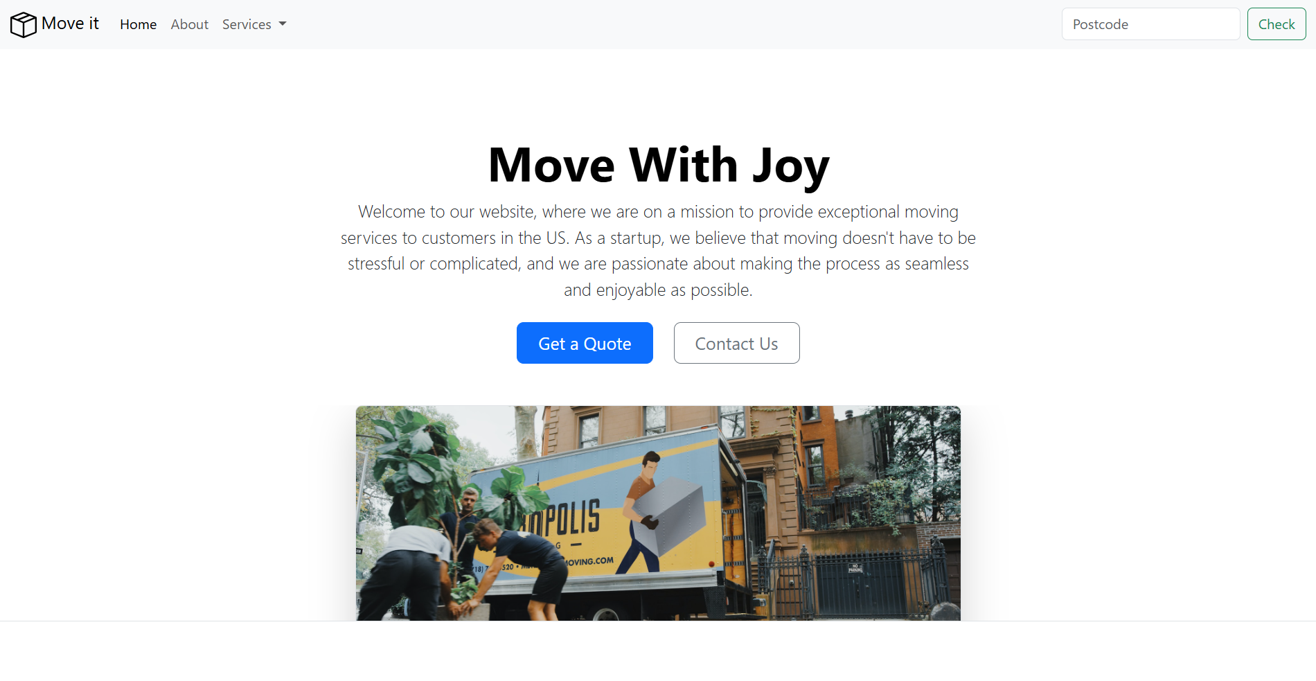 Moving company